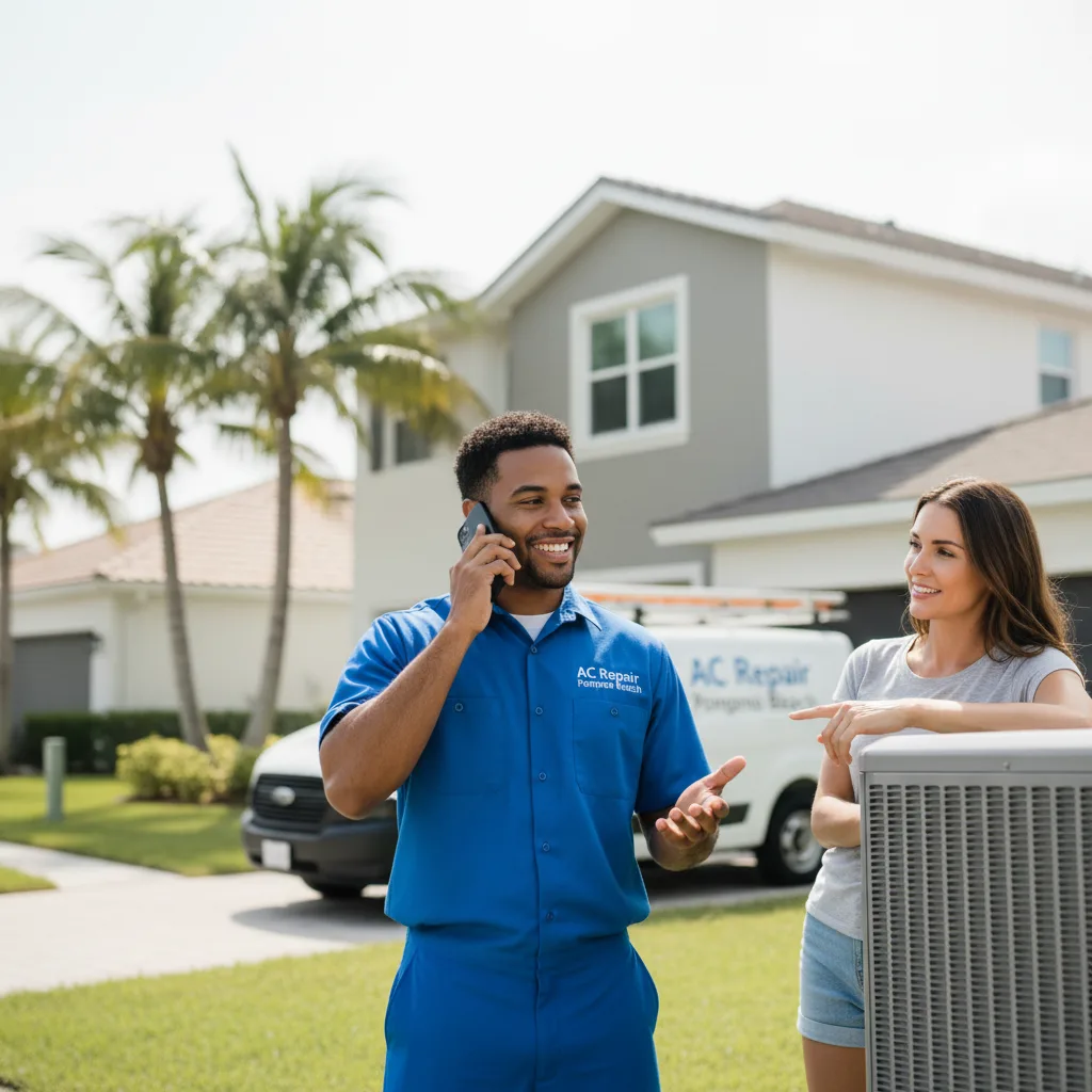AC Repair Pompano Beach customer support in Romance